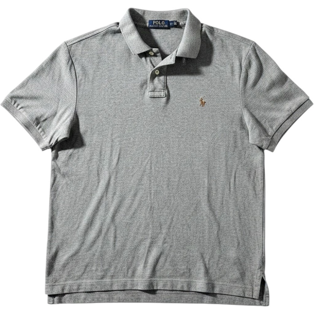 Polo Ralph Lauren Mens XL Gray Pima Soft Touch Shirt